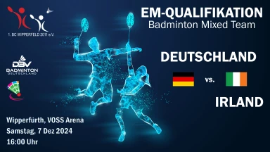 Badminton EM-Qualifikation Deutschland vs Irland