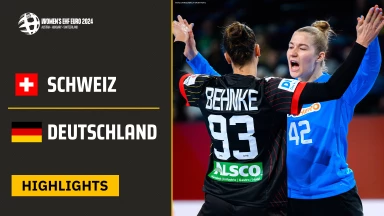 EM der Frauen: Schweiz vs. Deutschland - Highlights