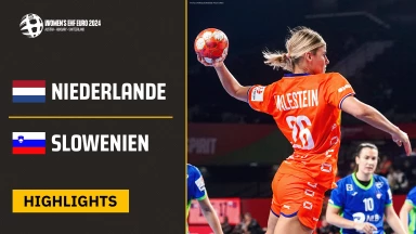 EM der Frauen: Niederlande vs. Slowenien - Highlights