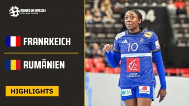 EM der Frauen: Frankreich vs. Rumänien - Highlights