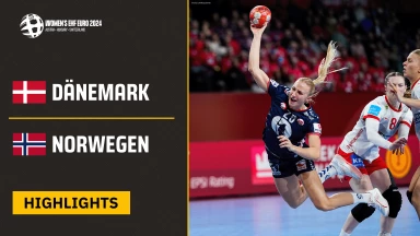 EM der Frauen: Dänemark vs. Norwegen - Highlights