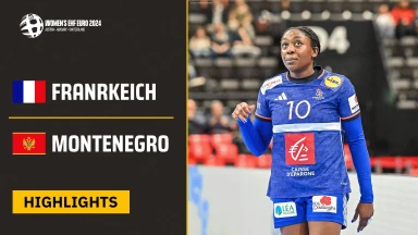 Em der Frauen: Frankreich vs. Montenegro | Highlights, Hauptrunde