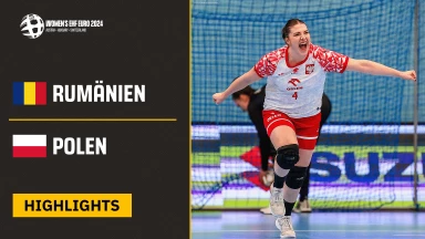 Em der Frauen: Rumänien vs. Polen | Highlights Hauptrunde