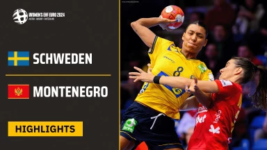 EM der Frauen: Schweden vs. Montenegro I Highlights