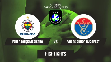 CL Frauen: Fenerbahçe Medicana ISTANBUL vs. Vasas Óbuda BUDAPEST | Highlights