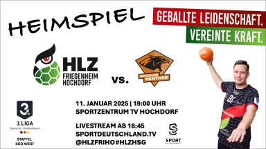 3. Liga: Staffel Süd-West - HLZ Friesenheim-Hochdorf II vs. Bergische Panther