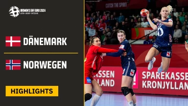 EM der Frauen: Dänemark vs. Norwegen | Finale - Highlights