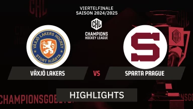 CHL: Växjö Lakers vs. Sparta Prague - Viertelfinale | Highlights