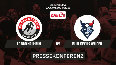 DEL2: EC Bad Nauheim vs. Blue Devils Weiden I Pressekonferenz