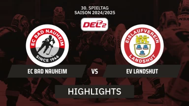 DEL2: EC Bad Nauheim vs. EV Landshut I Highlights