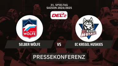 DEL2: Selber Wölfe vs. EC Kassel Huskies I Pressekonferenz