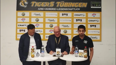 Pressekonferenz | Tigers Tübingen - Hakro Merlins Crailsheim
