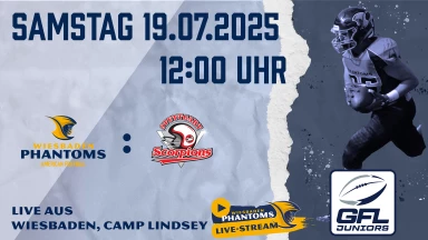 GFLJ U20 Wiesbaden Phantoms vs. Stuttgart Scorpions