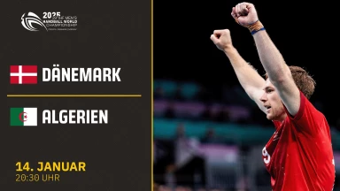 WM der Männer: Dänemark vs. Algerien - Gruppe B - kommentiert von Ulf Kahmke