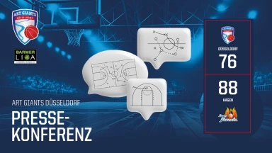 Pressekonferenz ART Giants Düsseldorf vs. Phoenix Hagen