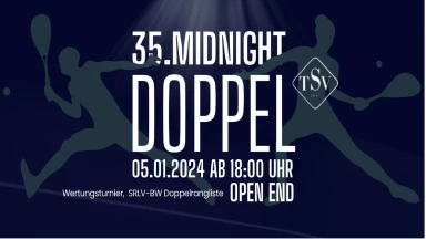 35. Squash-Doppel Mitternachtsturnier