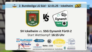 2. BuLi LG Süd - SV 1889 Ickelheim - SSG Dynamit Fürth 2