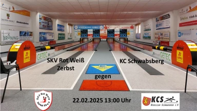1. Bundesliga 120 Männer: SKV Rot-Weiß Zerbst - KC Schwabsberg