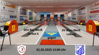 2. Bundesliga Ost 120 Männer: SKV Rot-Weiß Zerbst II : SV Blau-Weiß Loburg