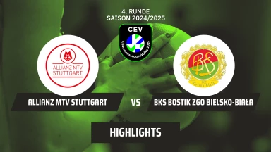 CL Frauen: Allianz MTV Stuttgart vs. BKS Bostik ZGO BIELSKO-BIAŁA - kommentiert von Ralf Modrow | Hightlights