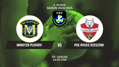 CL Frauen: Maritza PLOVDIV vs. Developres RZESZÓW