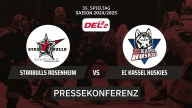 DEL2: Starbulls Rosenheim vs. EC Kassel Huskies I Pressekonferenz