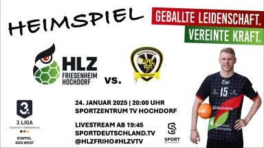 3. Liga: Staffel Süd-West - HLZ Friesenheim-Hochdorf II vs. VTV Mundenheim