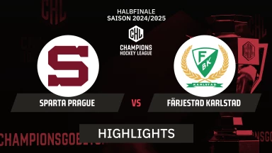 CHL: Sparta Prague vs. Färjestad Karlstad - Halbfinale | Highlights