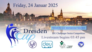 INTERNATIONAL: ISU CS SYS Dresden Cup 2025 - Friday, January 24th 2025
