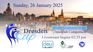INTERNATIONAL: Dresden Cup 2025 - Sunday, January 26th 2025