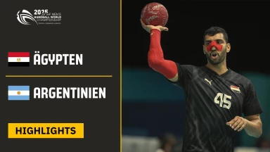 WM der Männer: Ägypten vs. Argentinien - Highlights