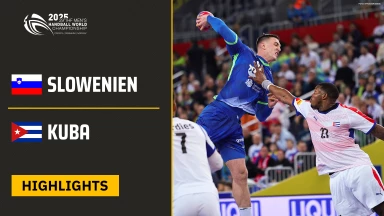WM der Männer: Slowenien vs. Kuba – Highlights