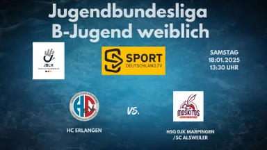 JBLH wB HC Erlangen vs. HSG DJK Marpingen/SC Alsweiler