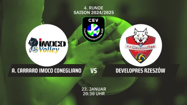 CL Frauen: A. Carraro Imoco CONEGLIANO vs. Developres RZESZÓW