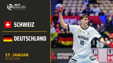 WM der Männer: Schweiz vs. Deutschland - Gruppe A - kommentiert von Ulf Kahmke