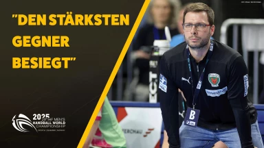 Jaron Siewert im WM-Studio - Vorrunde, Männer-WM 2025 | SDTV  Handball