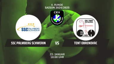 CL Frauen: SSC Palmberg SCHWERIN vs. Tent OBRENOVAC - kommentiert von Marc Lau