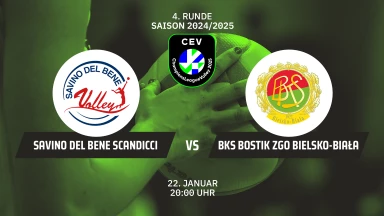 CL Frauen: Savino Del Bene SCANDICCI vs. BKS Bostik ZGO BIELSKO-BIAŁA