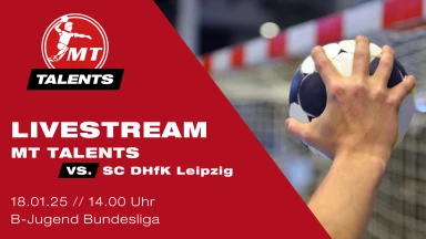 B-Jugend Bundesliga: MT Talents vs. SC DHfK Leipzig
