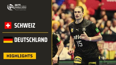 WM der Männer: Schweiz vs. Deutschland - Highlights