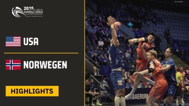 WM der Männer: USA vs. Norwegen – Highlights