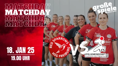 3. Liga Frauen: Staffel Süd: HSG Freiburg vs. SG Schozach-Bottwartal