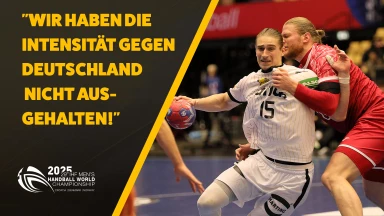 Maciej Gębala im WM-Studio - Handball Wm der Männer - Vorrunde | SDTV Handball