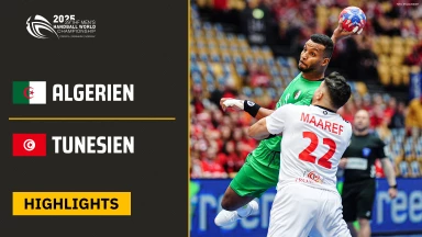 WM der Männer: Algerien vs. Tunesien - Gruppe B | Highlights