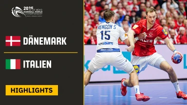 WM der Männer: Dänemark vs. Italien- Gruppe B | Highlights