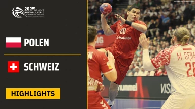 WM der Männer: Polen vs. Schweiz - Highlights