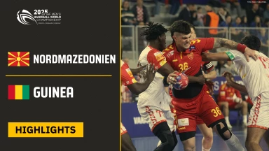 WM der Männer: Nordmazedonien vs. Guinea - Highlights