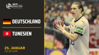 WM der Männer: Deutschland vs. Tunesien - Hauptrunde I - kommentiert von Ulf Kahmke