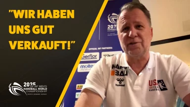 Andreas Hertelt im WM-Studio - Vorrunde, Männer-WM 2025 | SDTV Handball