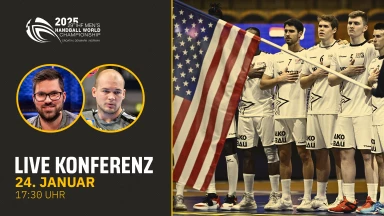 WM der Männer: Live-Konferenz #1 - kommentiert von Tobi Schimon & Paul Drux - 24.1.
